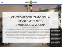 Tablet Screenshot of gsmautorevisioni.com